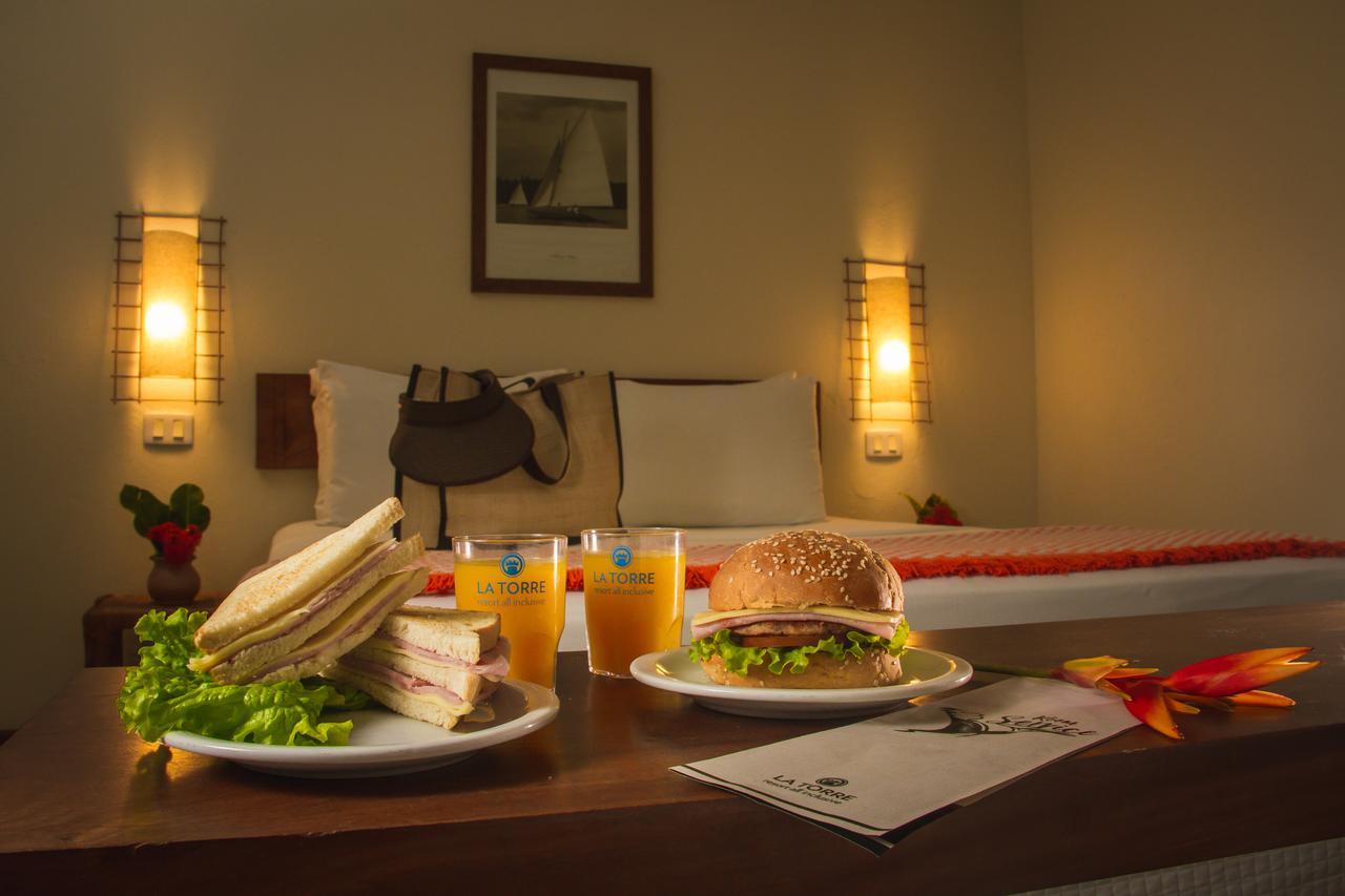 La Torre Resort All Inclusive ปอร์โตเซกูโร ภายนอก รูปภาพ Room service